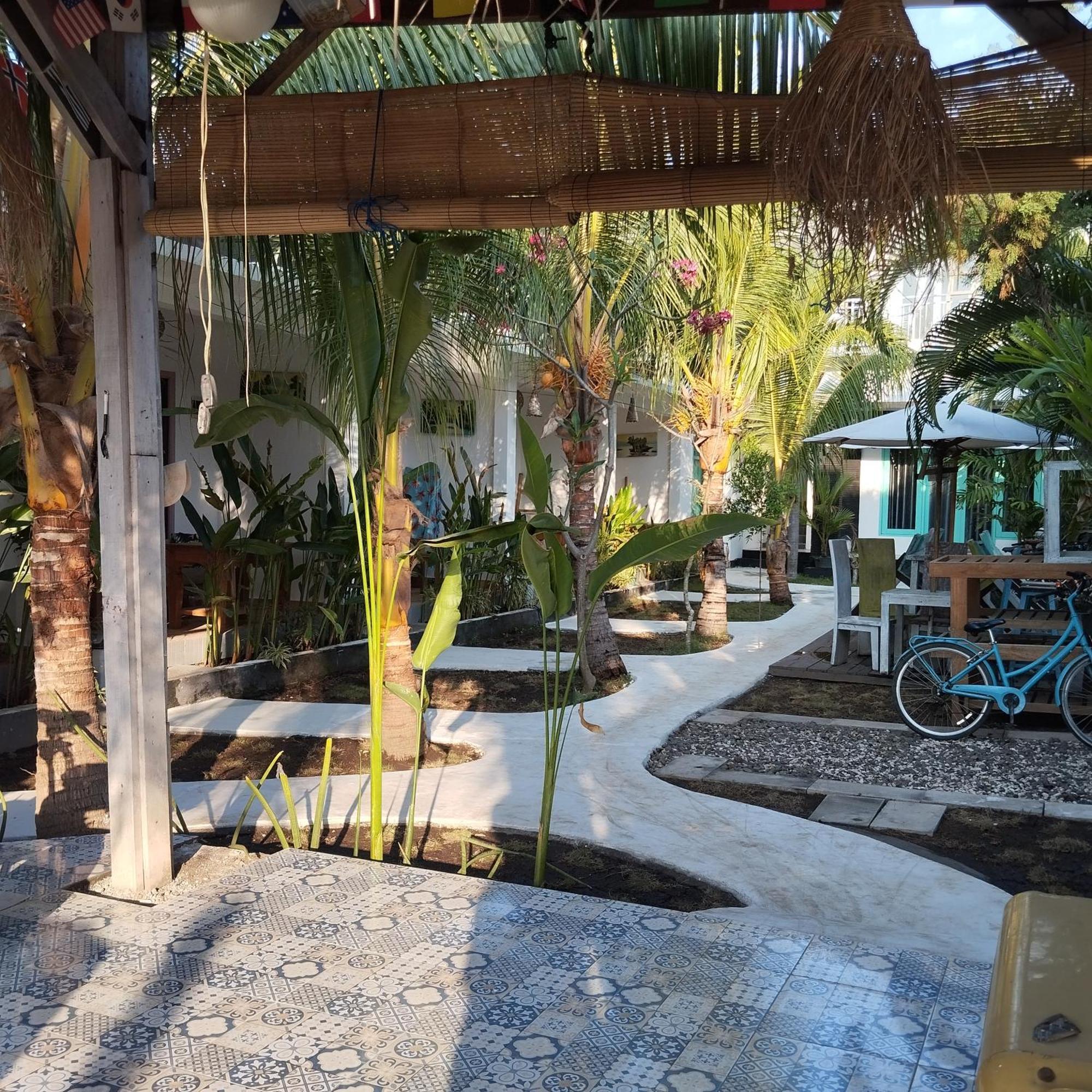 Palm Trees Villas Gili Air Exterior foto